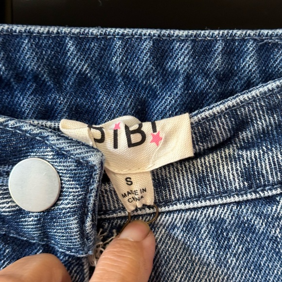 BiBi Women's Denim Star Embellished Flare Jeans - Picture 4 of 4